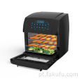 Forno doméstico para fritadeira multifuncional automática e sem fumaça